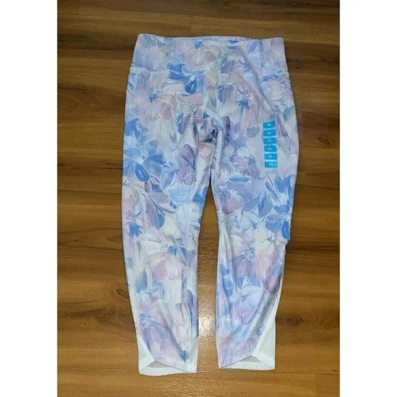 Womens RBX Live Life Active Colorful Athletic Performance Leggings - Picture 2 of 6